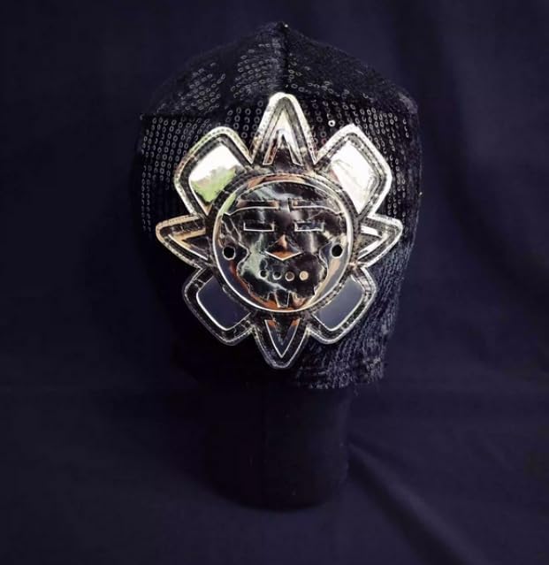 YUANHUO] スターライト・キッド スターダム プロレスマスク シンカラ タイガーマスク コスプレ道具 Sanjucos】 スターライト・キッド  スターダム プロレスマスク シンカラ コスプレ道具 T2 実はこのコスチューム、本物の黒デニム生地を使ったの🐯🖤 フリルのとことか黒の ... [YUANHUO] スターライト・キッド スターダム プロレスマスク シンカラ コスプレ道具