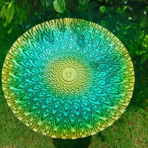 Bain d'oiseaux de jardin avec grand bol de capacité supérieure - 8