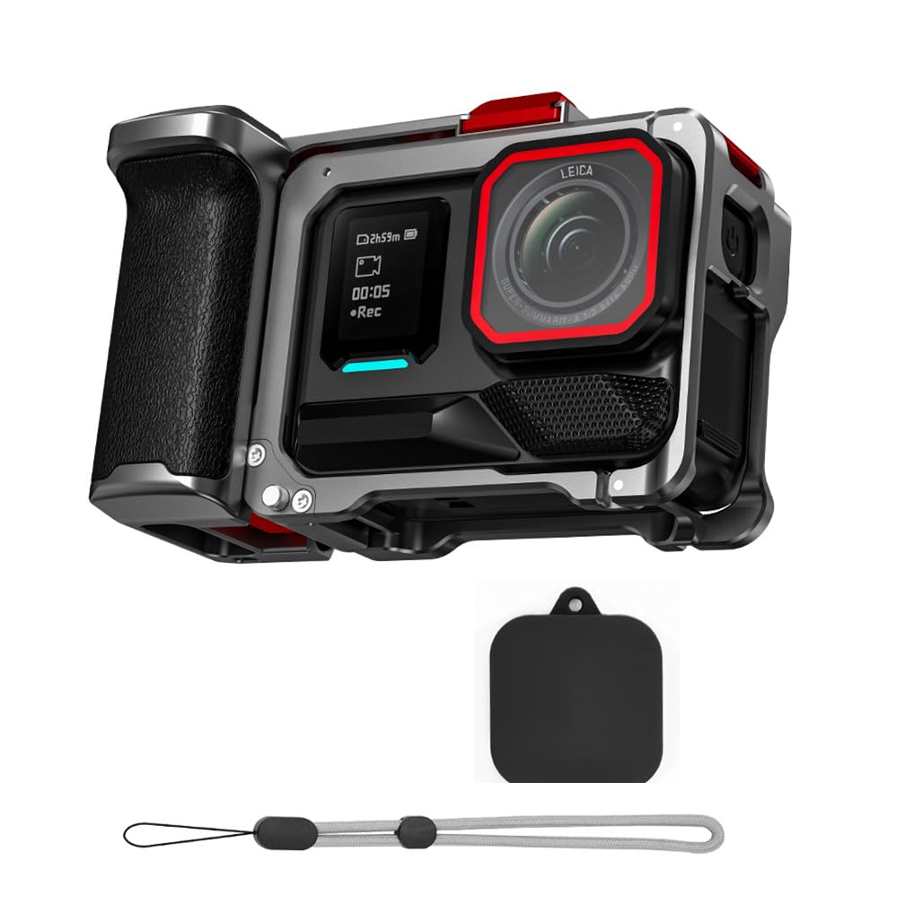 Étui En Aluminium Avec Poignée Pour Selfie Pour Insta360 Ace Pro 2/Ace