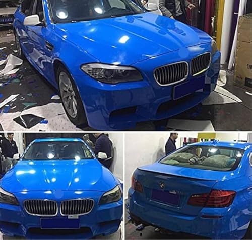 Image of CREON Vinyl Wrap for Car & Bike Self Adhesive Vinyl Wrap Sheet Sticker & Decal Roll Film Auto Car Vehical Air Release ( 2 feet x 6 feet, Royal Blue Glossy Wrap)
