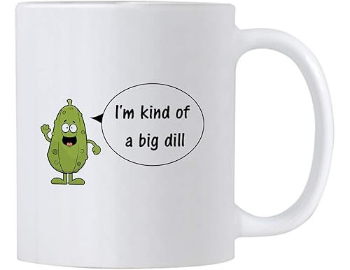 Best Pickle Coffee Mugs With Puns and Styles