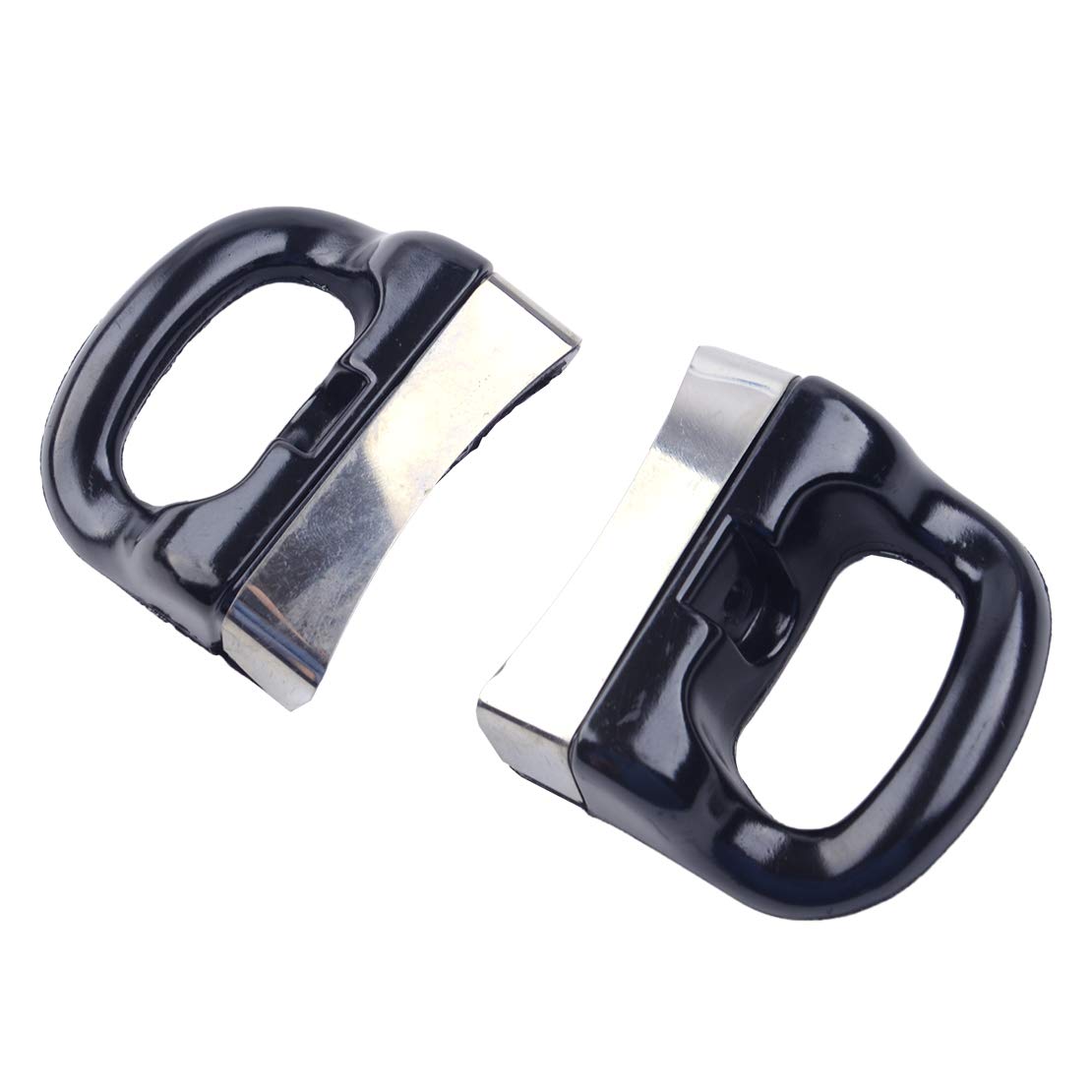 2Pcs Metal Pressure Pan Cooker Steamer Sauce Pot Replacement Short Side Handle for Home Bakelite & Metal