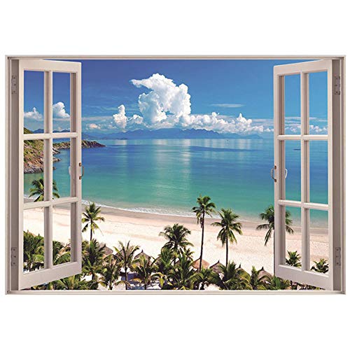 5d Diamond Painting Kits for Adults Full Drill 15.8x23.6 Inch Large Size Square Cross Stitch Patterns Diamonds Arts Crafts Paintings Beach Rhinestones Dot Home Wall Art Decor 40x60cm