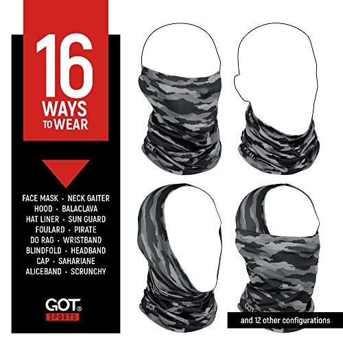 Image of UPF 50+ Fishing Neck Gaiter - UV Face Mask Sun Protection for Men Women