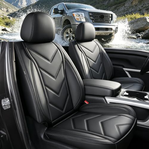 Image of YORKNEIC Fit for Nissan Titan Seat Covers 2017-2025 2026 Full Set