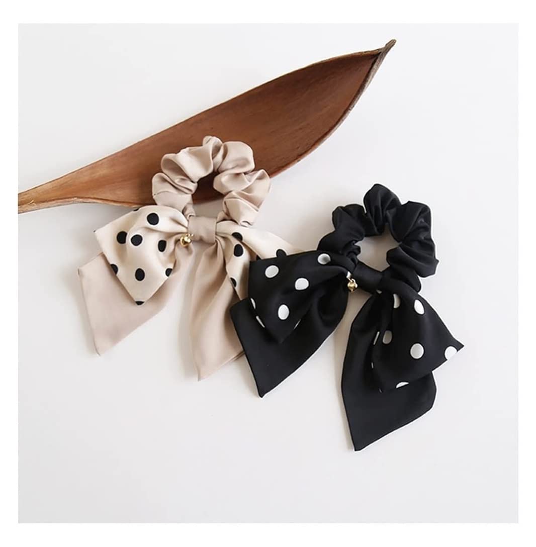 Scrunchies Per Capelli 2 Pezzi Scrunchies Per Sciarpa Per Capelli, Nastri Per Per Donna Per Per Donne Ragazze Elastici Per Coda Di Cavallo