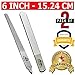 BeautyTrack 6-Inch Diamond Deb Nail File, for Manicure, Pedicure, Grooming Foot Skin, Podiatric Foot Care Instruments, Stainless Steel (Pack of 2, 2026 Stock), Pouch