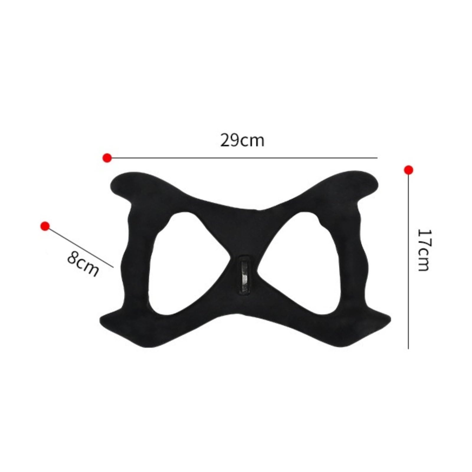 Mango de Gimnasio para Jalones Agarre Barra Accesorio Estructura Resistente para Uso Frecuente con Tracción Estable y Controlada Favorece Técnica y , Negro