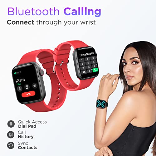 Image of Fire-Boltt Ring Plus 1.91 inch Bluetooth Calling Smartwatch Largest Full Touch Display & Full Metal Body, AI Voice, Over 100 Sports Modes, SpO2, Heart Rate Tracking