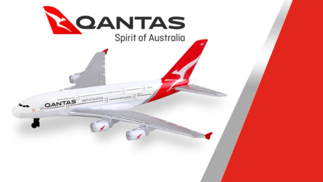 Daron Qantas Single Plane, White, Medium