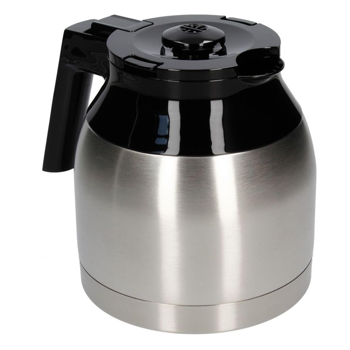 Melitta Zapasowy dzbanek Look IV Therm, pojemność 1 l, do ekspresów do kawy z filtrem LOOK IV Therm, czarny/stal nierdzewna