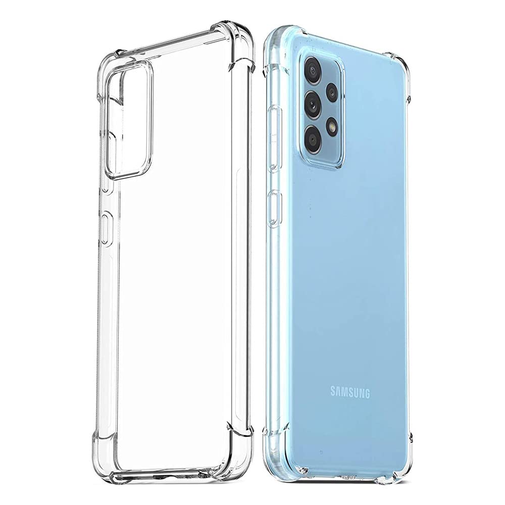MARGOUN for Samsung Galaxy A72 5G Case Cover 6.7 inch 2021 Premium Clear TPU Bumper Back Cover with Reinforced Corners