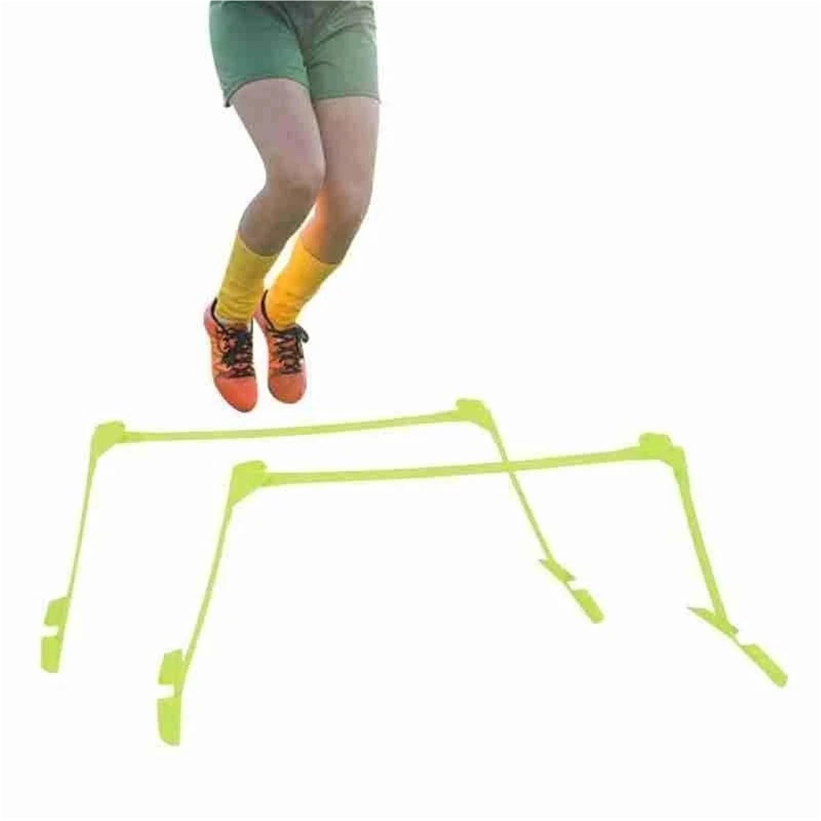 Vallas De Agilidad 6PCS Portable Sports Training Agility Hurdles Soccer Football Plyometric Speed Hurdles Foldable Collapsible Hurdle(Lake Blue)