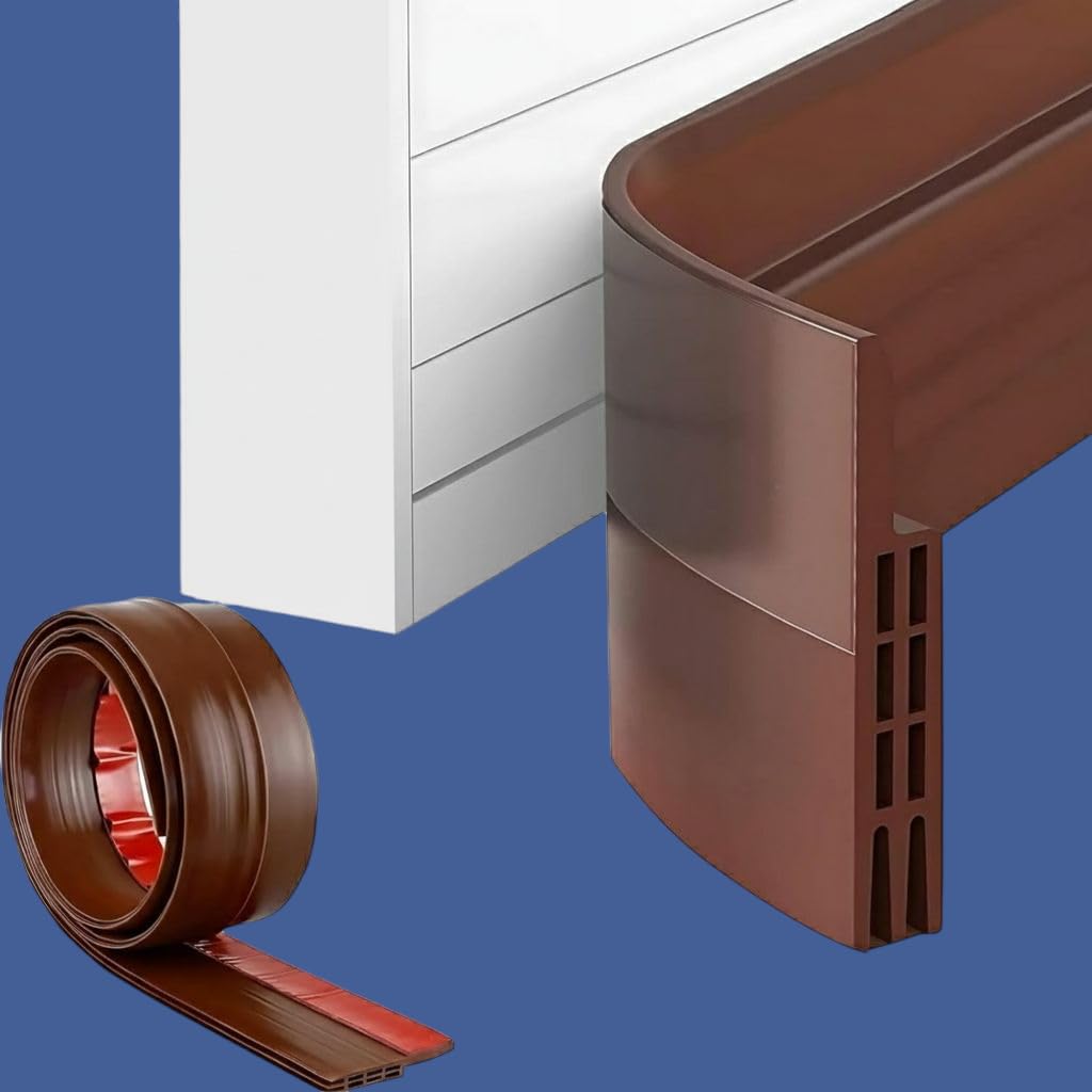 Bottom Door Seal Strip Draft Stopper Soundproof Dust Barrier | Soundproof Seal Strip Energy Saving Door Bug Blocking Weatherstrip-image-22