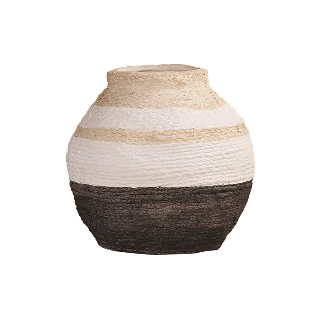 Gfhtrely A Vase Country Retro Ceramic Vase Ornaments Office Home Interior Flower Rrangement Flower Vase Flower Vases