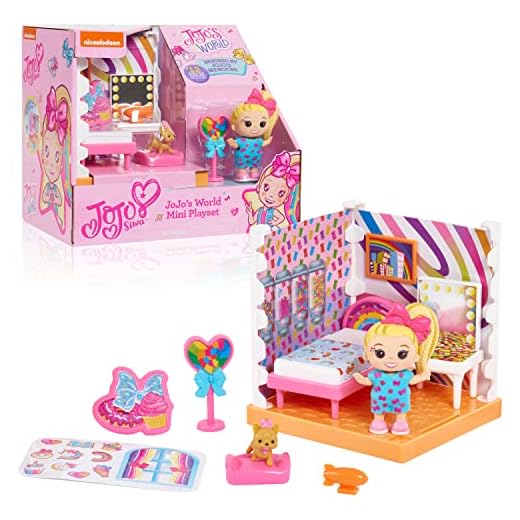 Just Play JoJo Siwa JoJo's World Bedroom Mini Playset