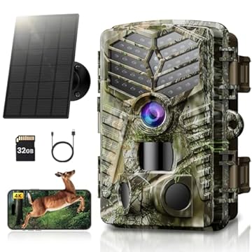 solar powered trail camera with wifi