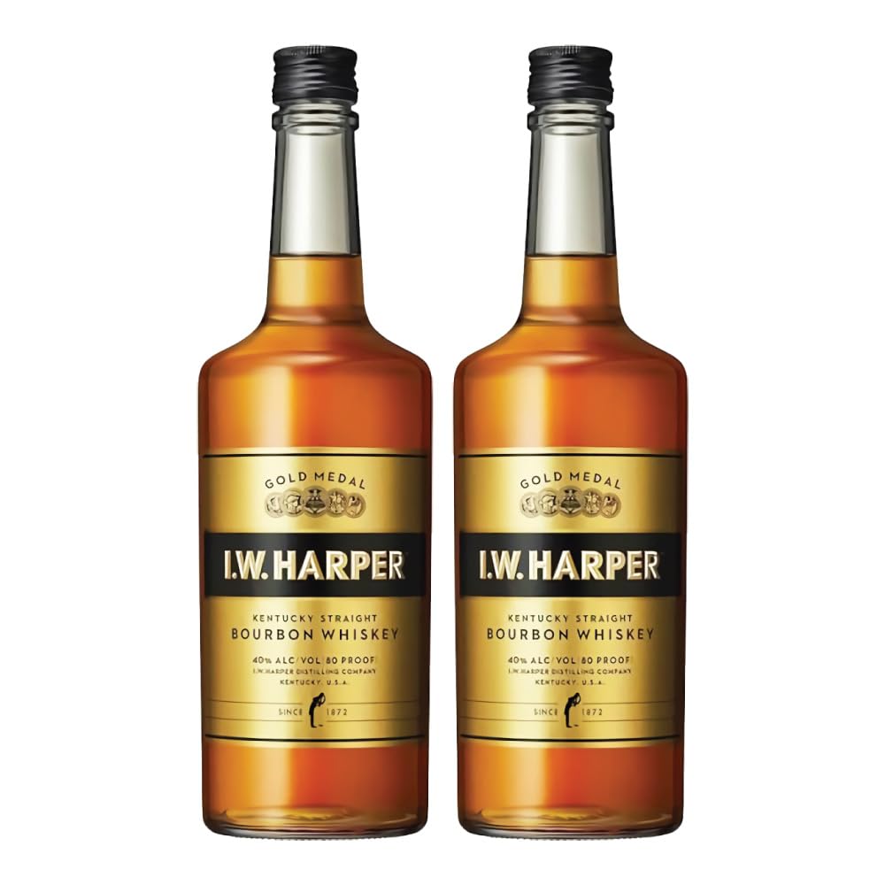 Amazon.co.jp: I.W.ハーパー ゴールドメダル 700ml 2本セット アメリカ