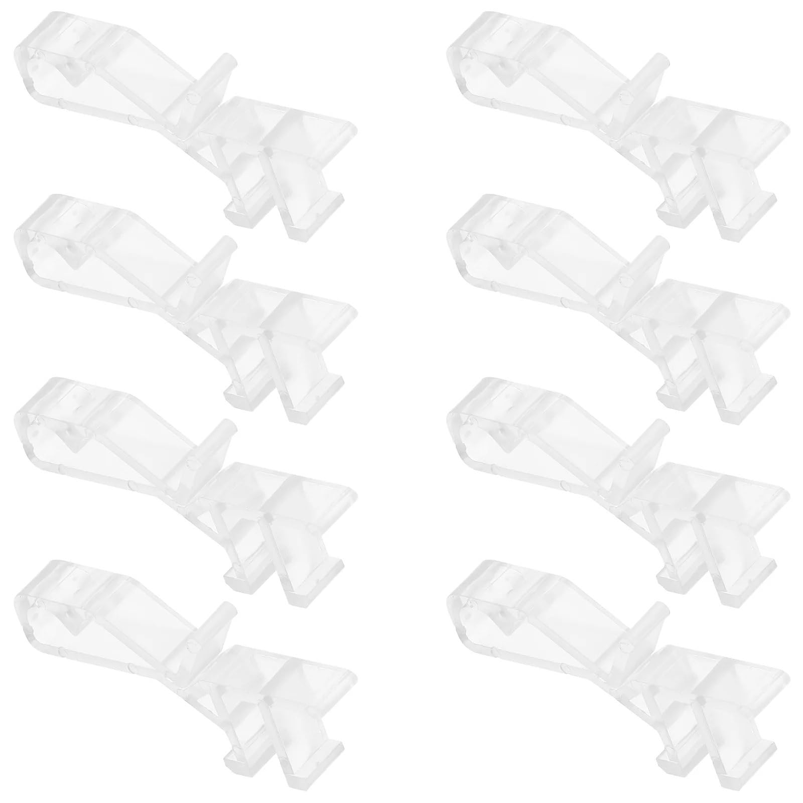 20 Pcs Blackout Venetian Blind Clip Window Accessory Clips Plastic Valance Clamps Shutters For Door