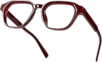 Vista 8 de TIJN Gafas de Bloqueo de Luz Azul para Mujeres y Hombres Marco Rectangular TR90 y Estilo Elegante Preppy Gafas de Pantalla de Computadora