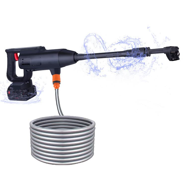 Pistolet à eau électrique pour lave-auto sans contrainte de câble