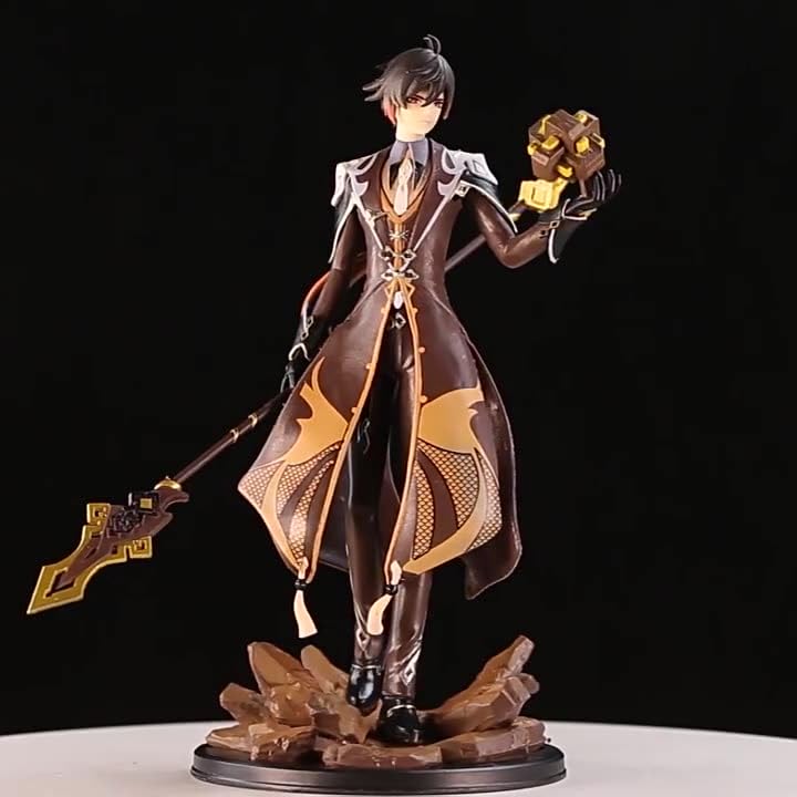 REOZIGN Genshin Ningguang 18cm/7 Inch PVC Figure Cosplay Figure Figure