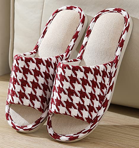 IDORIC Open Toe Breathable Spa Slippers #TOP23