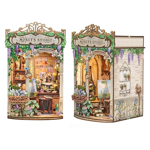 Lovelyhome Monet's Studio Book Nook Kit