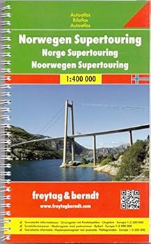 Spiral-bound **NORVEGE SUPERTOURING SPIRALE (ATLAS) Book