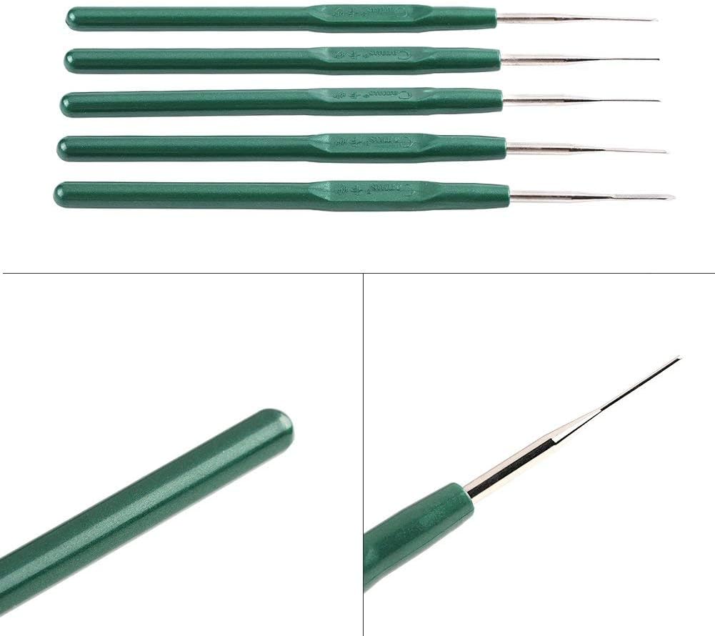 Socket Pin Removal Tool 5pcs, steel Automotive Wiring Harness Terminal Socket Plug Pin Removal Dismount Tool Kit 0.8/1.0/1.3/1.5mm Pin