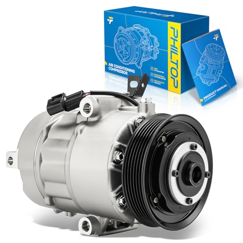 Image of PHILTOP A76298 Air Conditioner AC Compressor with Clutch for Hyundai Tucson 2017-2018 2.0L