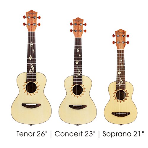 Image of Donner, 4-String Ukulele, Spruce, Tenor (DU)