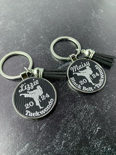 Black Belt Gifts, Black Belt Keychain, Karate Gifts, Karate Keychain, Taekwondo Keychain, Taekwondo Gifts, Girls Karate Gift, Boys Karate3