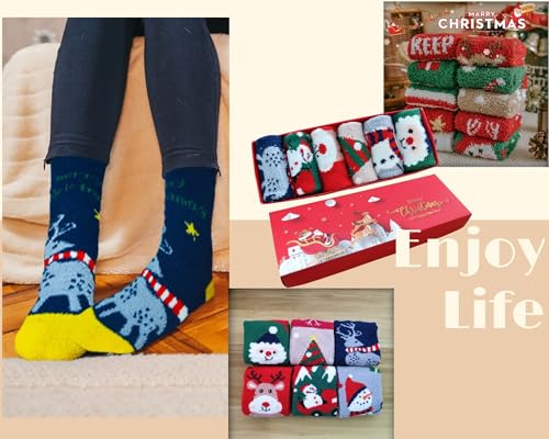 Women Crew | 4 Pairs Smiley Face Print Red Heart Preppy Design Fruit Graphic Cute Girls Cotton Socks | US 6-84