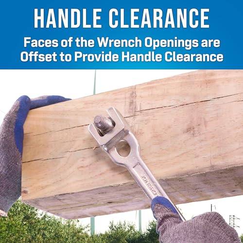 Clé Jonard Tools JIC-650 double extrémité type B longueur 13 pouces pour techniciens - 5