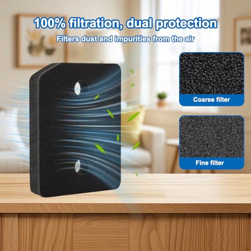2 Stück Trockner Filter für Miele T1, 20.7×15.7×3cm Trockner Filter für Miele9164761, für Miele T1 Serie Wärmepumpentrockner, Wäschetrockner Sockelfilter Zubehörset für Wärmepumpentrockner, Trockners