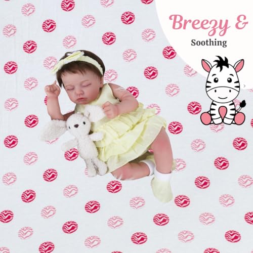 Image of 3 Pack Crib Sheets - Ultra Soft Jersey Cotton Baby Crib Sheets, Breathable Fitted Sheets for Standard Crib Mattress (52 inch x 28 inch), Baby Boy Crib Bedding Set - Pink Zebra