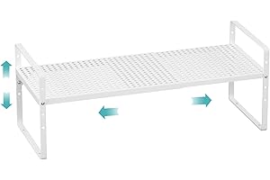 Cabinet Organizer Shelf Fit Small Closet Shelves