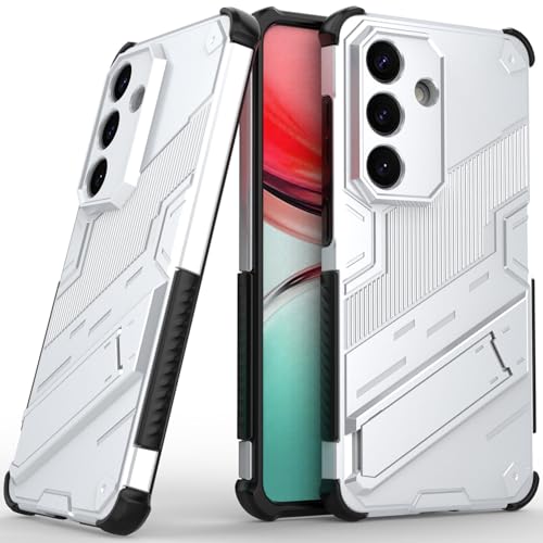 Phone Case for Samsung Galaxy S26, Two-Layered Protection Hard Shell Case with Integrated Two-Way Kickstand