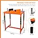 INNOLIFE Professional Arm Wrestling Battle Table - Perfect for Wrist Strength Competitions Adult - Orange Black