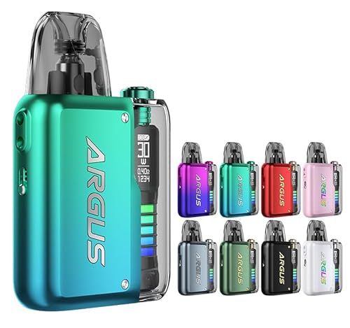 ブープー ARGUS P2 Pod オーガスP2 VOO POO スターターキット ポッド アーガス 電子タバコ VAPE ベイプ 本体 MTL RDL (Neon Blue)
