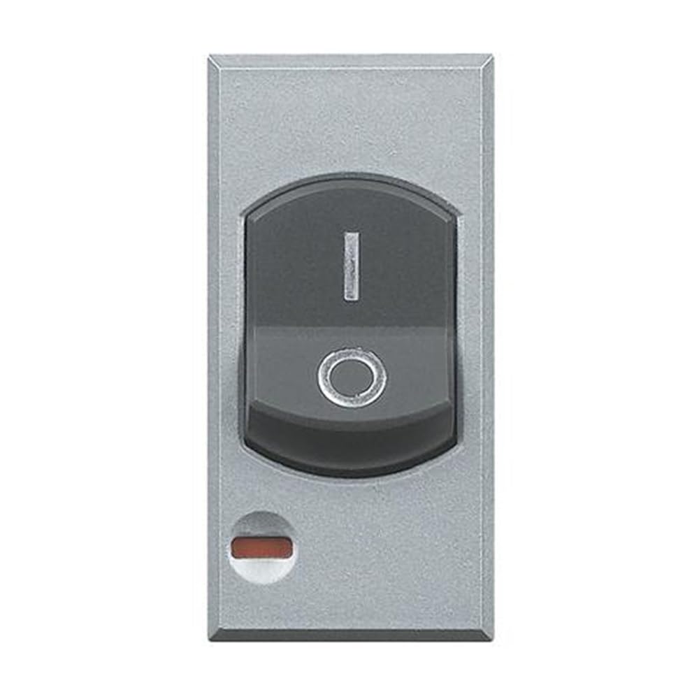 BTicino hc4301/bipolar 10-osiowy wyłącznik automatyczny z zabezpieczonym Polo 10 A 230 V, przerwanie zasilania 3000 A 230 V AC, srebrny