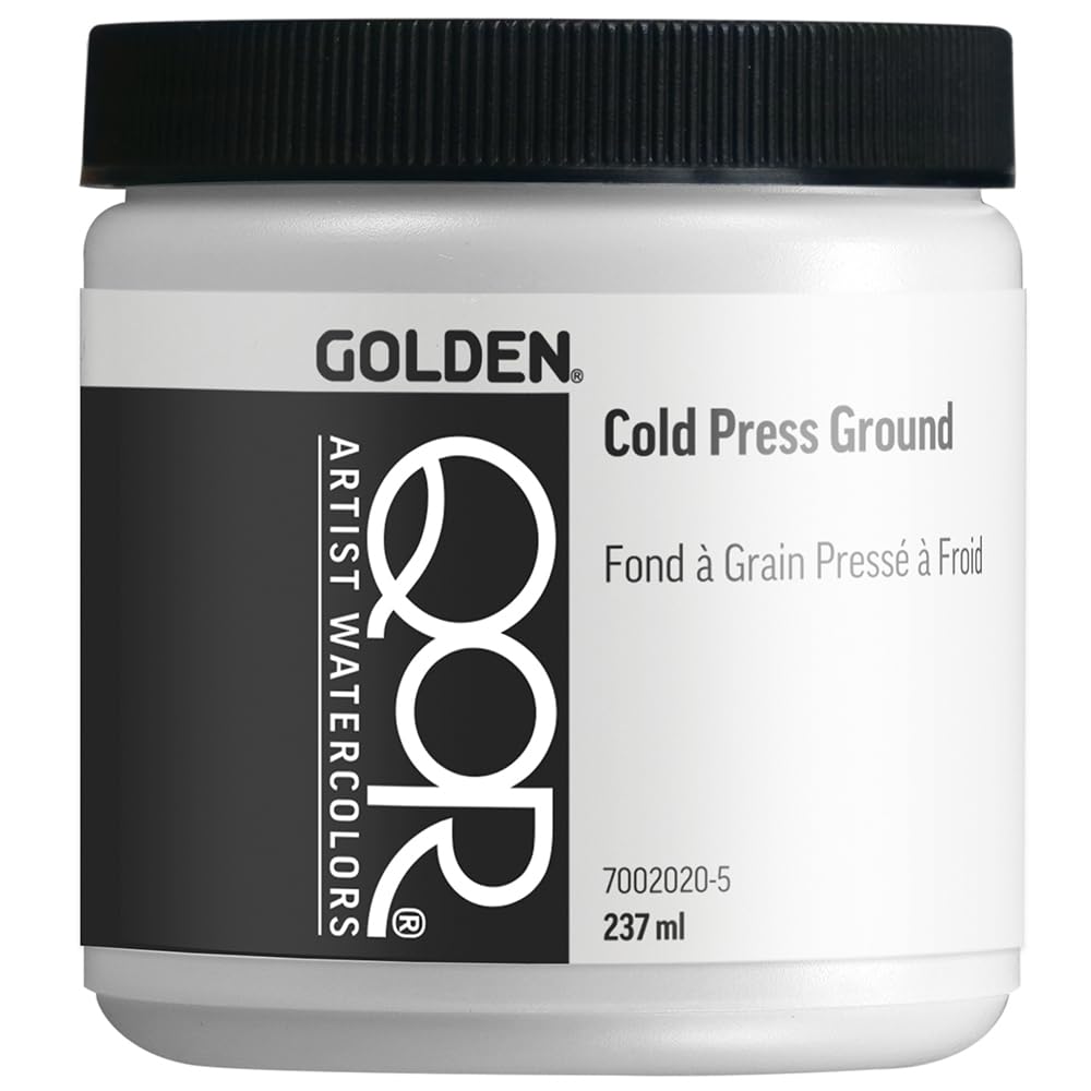 Golden Artist Colors QoR Cold-Press Ground 237ml Jar Multicolour Oil Paint for Arts and Crafts