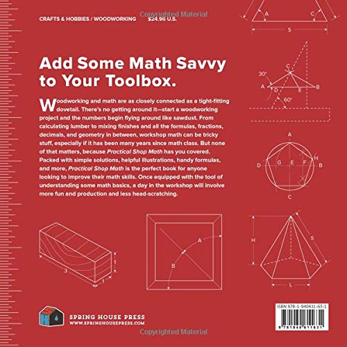 Practical Shop Math: Simple Solutions to Workshop Fractions, Formulas + Geometric Shapes - Image 2