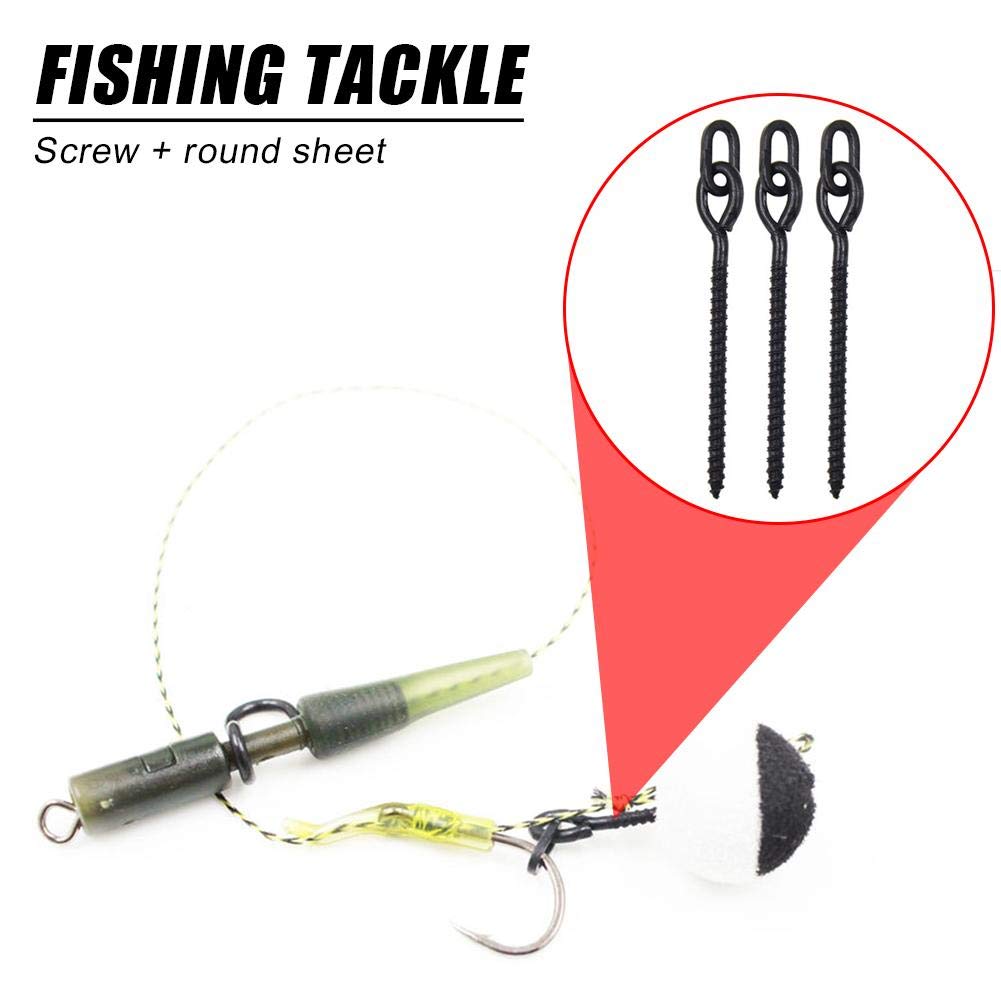 Pvc Infissi 18 Anellini Elastici Per Esche Pellet Boiles Carpfishing Surfcasting Granchio Pellet Pesca - Foto 13
