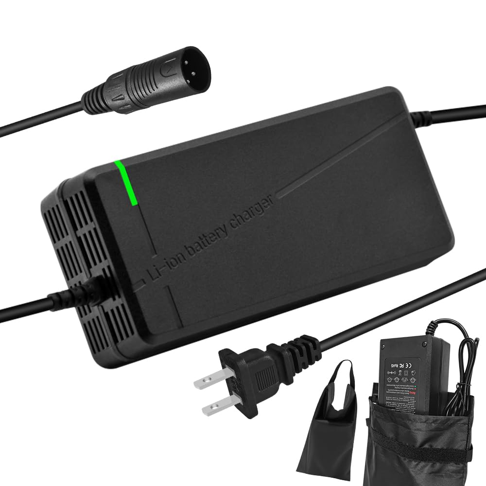 Photo 1 of QKDIM 84V 5A Charger for 72V Battery Such as Car Truck Lawn Mower Boat Marine Batteries (XLR Plug)