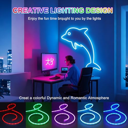 Tira de LED RGB 5V 3535 KISUFU, 1 Metro miniatura 5