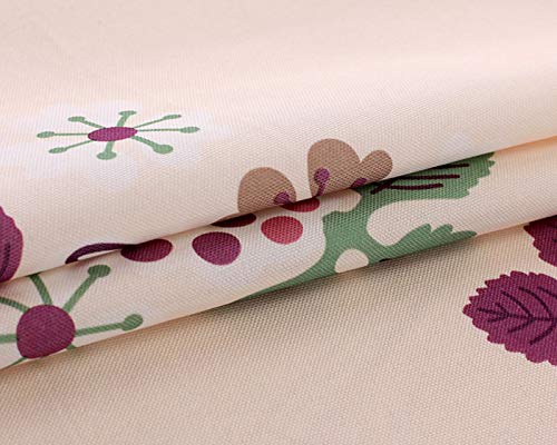 Nappe ronde 220cm au tissu moderne et imperméable pour sublimer votre table de ménage - 6