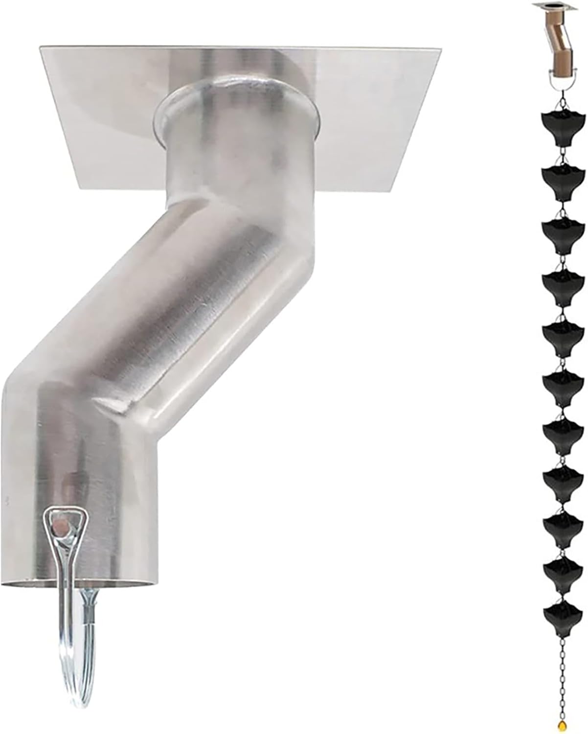 Oniissy stainless steel Decorative Rain Water Chain Hanging Rain Chain