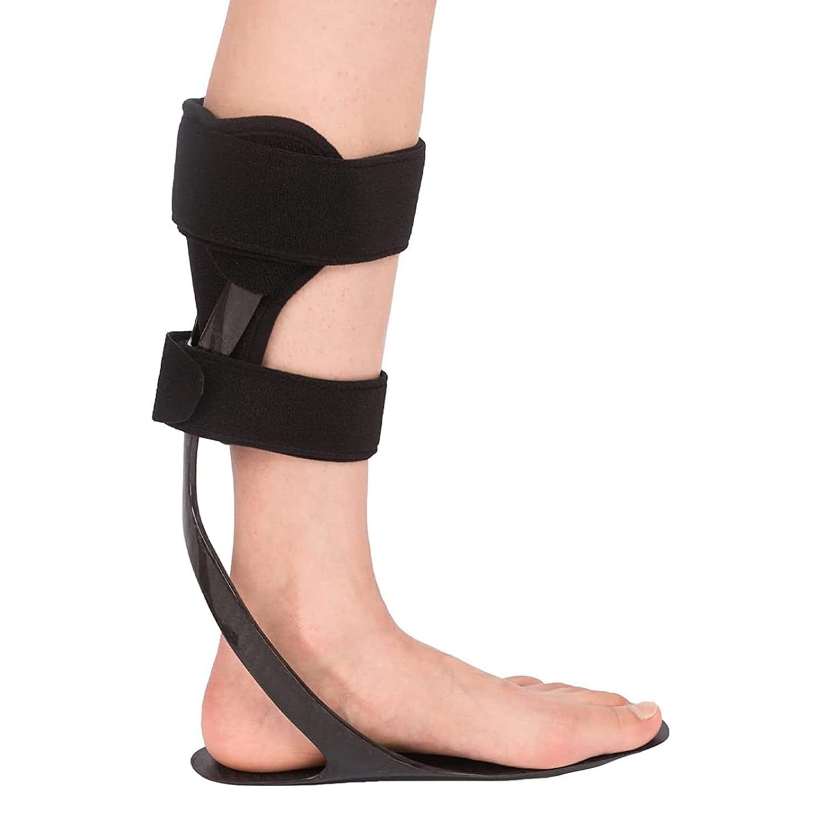 Uziah Carbon Fiber Afo Foot Drop Bracket, Afo Foot Drop Brace Ankle Foot Orthosis, For Foot Drop, Stroke, Hemiplegia, Tendon And Calf Stretching, Gait Assist Support Bracket,Right,M